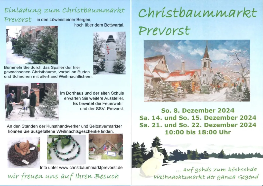 Prevorst Christbaummarkt